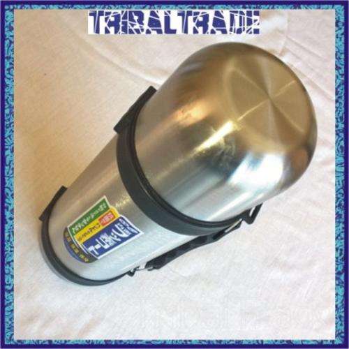 HOT & COLD VACUUM / SEAMLESS 400ml TRAVEL BOTTLE - STAINLESS STEEL - SALE!!