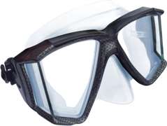 AQUALINE PRO SERIES Super Silicone Mask - Carbon