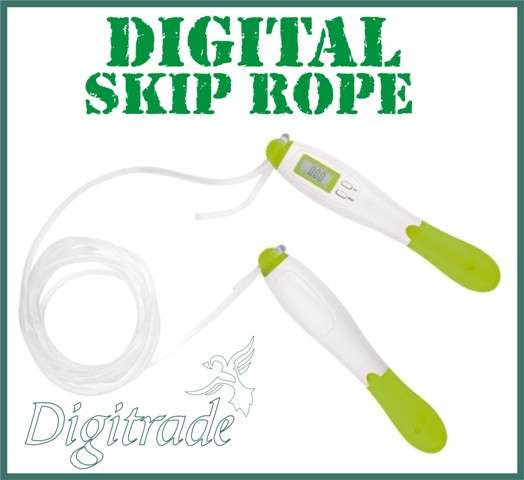 DIGITAL SKIPPING ROPE - Keep in shape now!!! - *** CRAZY AUCTION!!! *** - 3 Colors to choose from!