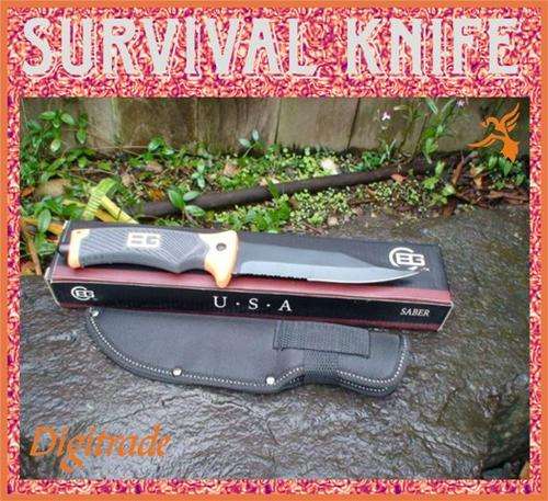 COLUMBIA BG TACTICAL SURVIVAL KNIFE - Great for outdoor use - *** USA COLUMBIA ***