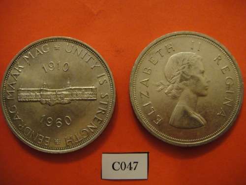 2 x RSA Crowns / 5 Shillings (50% Silver)