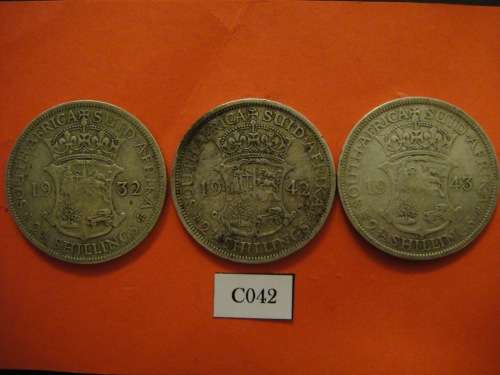 RSA 2.5 Shilling / 2 1/2 Shilling (80% Silver)