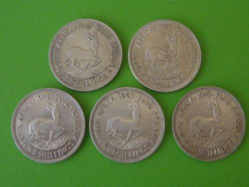 FIVE SHILLING CROWN 80% SILVER