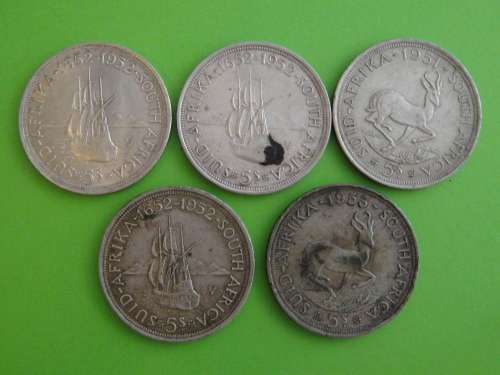FIVE SHILLING CROWN 50% SILVER