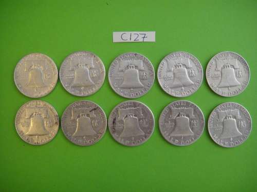 USA HALF DOLLAR 90% SILVER