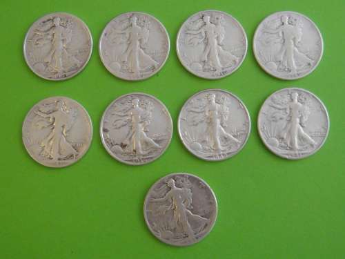 USA HALF DOLLAR 90% SILVER