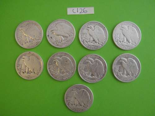 USA HALF DOLLAR 90% SILVER