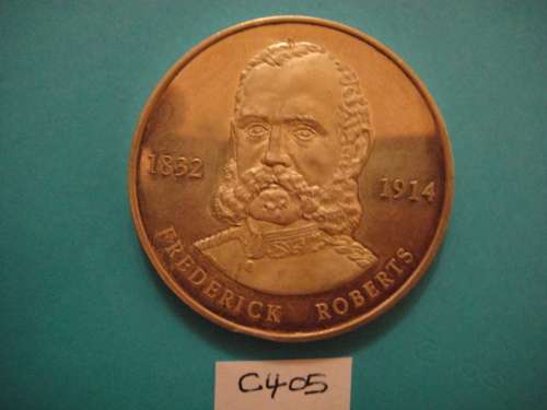 Frederick Roberts Silver Medallion