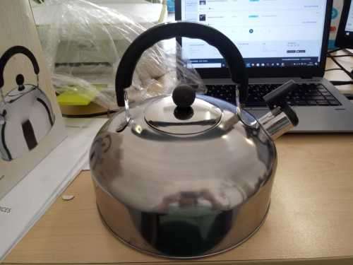 NEW PRODUCT LINE:  5lt STAINLESS WHISTLING KETTLE