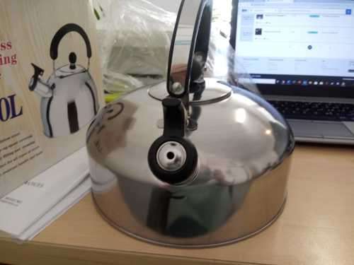 NEW PRODUCT LINE:  5lt STAINLESS WHISTLING KETTLE