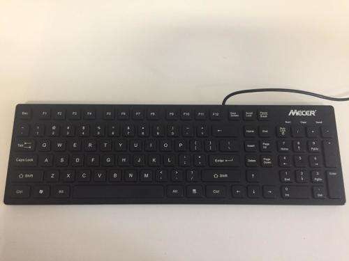 Mecer Keyboard - Ultra Flat - USB (Good condition - no wear on keys)