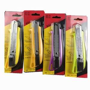 18MM RETRACTABLE BLADE SAFETY UTILITY KNIFE