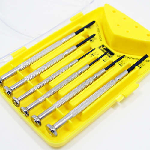 JUSTTECH 6-PIECE PRECISION SCREWDRIVER SET