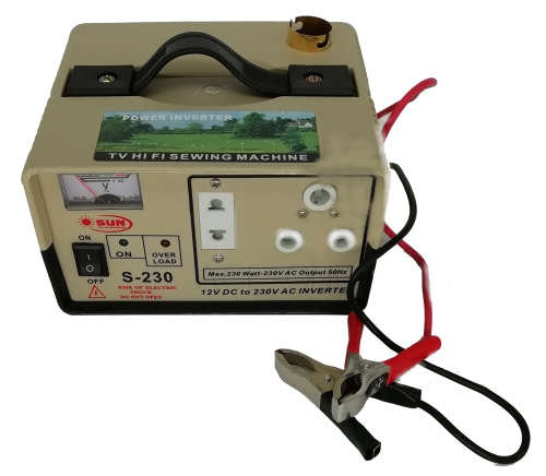 12v DC to 230v AC INVERTER - POWER YOUR TV, HI FI AND GENERAL APPLIANCES - LOAD SHEDDING SOLUTION
