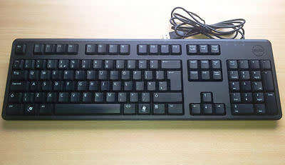DELL KEYBOARD - USB - QUIET KEY  -  PLUG AND PLAY