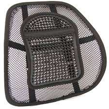 OFFICE CHAIR BACK SUPPORT  (MESH COVERED, CRADLE YOUR BACK)