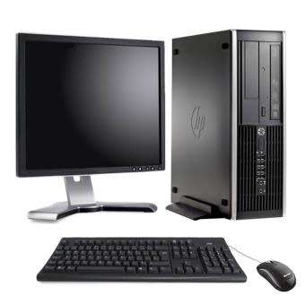 HP COMPAQ 6200 - CORE i5 WITH 19 INCH MONITOR, KEYBOARD, MOUSE AND CABLES