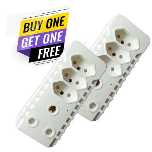 ADAPTER (3 x 2 PIN AND 1 x 3 PIN) - BUY 1, GET 1 FREE