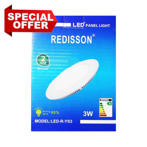 PANEL LIGHT - 80% ENERGY SAVING - 3 watt