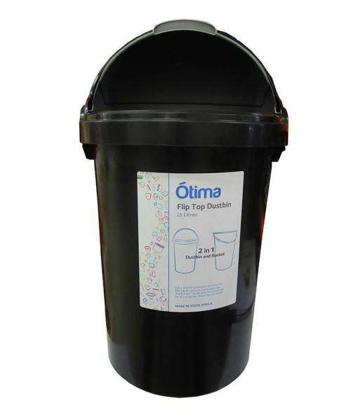 OTIMA DUSTBIN WITH FLIP LID