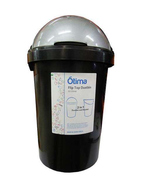 OTIMA DUSTBIN WITH FLIP LID