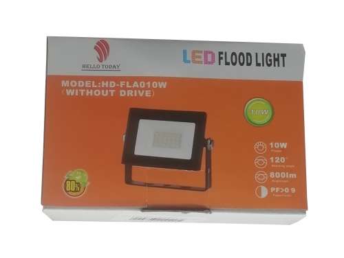 FLOOD LIGHT - 10 W (VERY BRIGHT, GREAT ILLUMINATION ON DARK SPACES IN YOUR GARDEN)