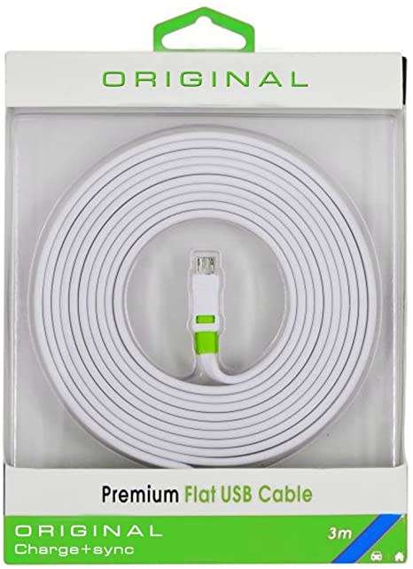 Original Premium Flat Micro USB Charge Cable