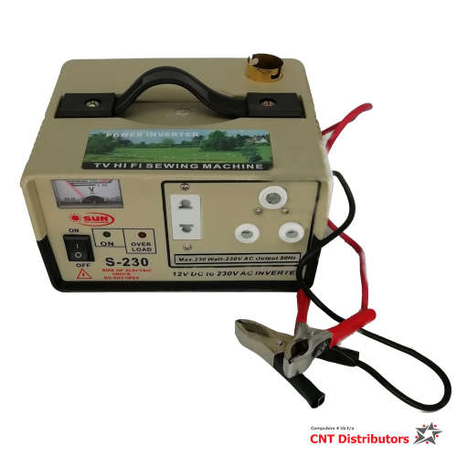 12v DC to 230v AC INVERTER - POWER YOUR GENERAL APPLIANCES - LOAD SHEDDING SOLUTION