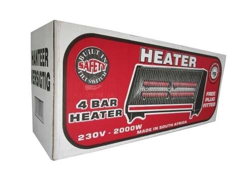 FOUR BAR CERAMIC HEATER
