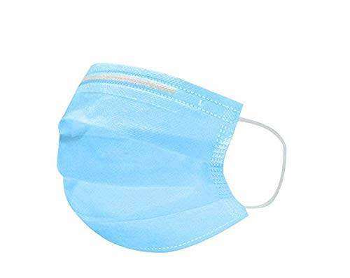 THREE LAYER FACE MASKS (PACK OF 50)