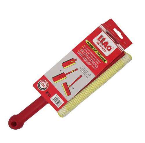 WINDOW CLEANER WITH TELESCOPIC HANDLE