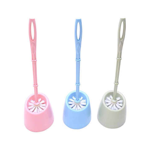 TOILET BRUSH SET (VARIOUS COLOURS)