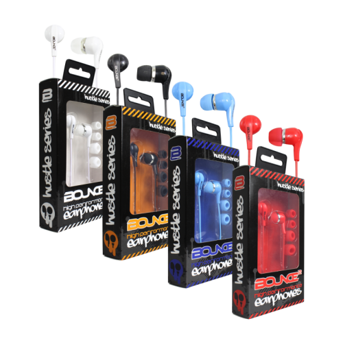 Bounce Earphones (White)