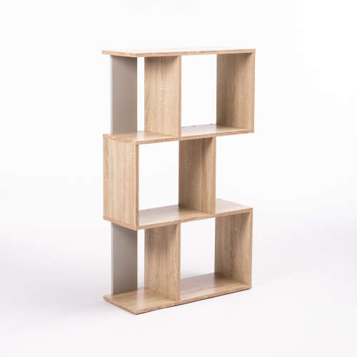 Modular Three Shelf Unit (Available in Oak, Wenge and Walnut colouring)