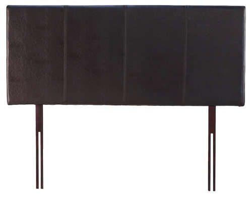 HEADBOARD - QUEEN SIZE BED -  BROWN