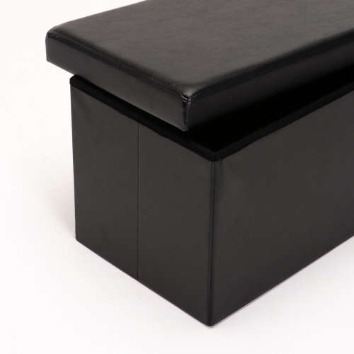 DOUBLE OTTOMAN - LEATHER TOUCH