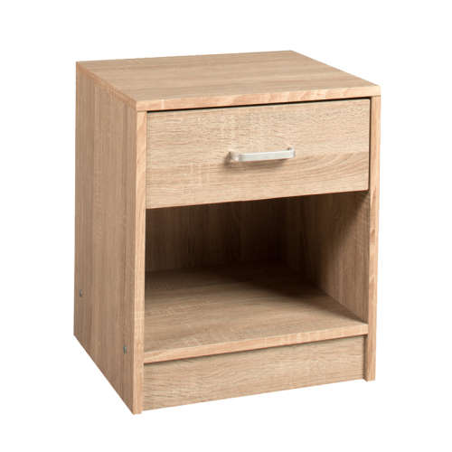 BEDSIDE TABLE -  LIGHT OAK COLOUR