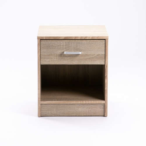 BEDSIDE TABLE -  LIGHT OAK COLOUR