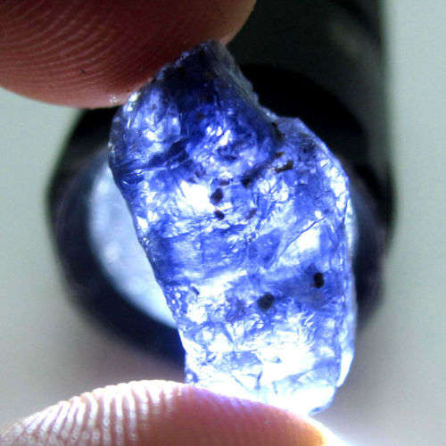5.60 Ct ROUGH TANZANITE COLOR  LOLITE
