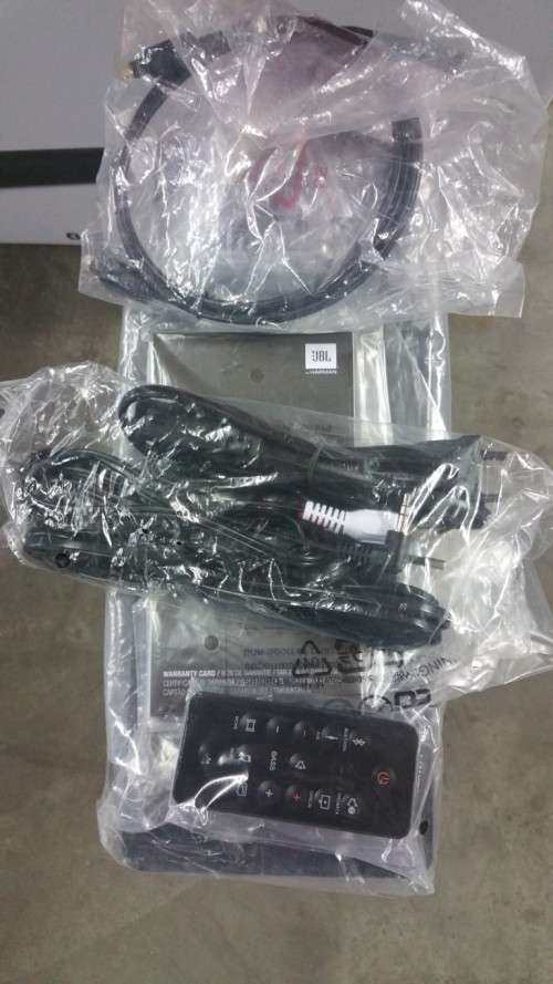 JBL SB150 Soundbar with Compact Wireless Subwoofer