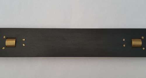 Nautical Slide Parallel Ruler (Wood & Brass)  Excellent Condition