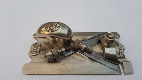 Very Rare - Edward Preston Large Side Rebate Plane  No. 1369 [Pristine Condition]