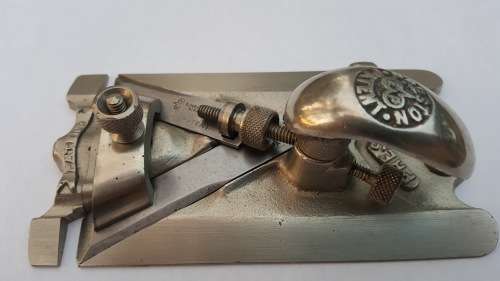 Very Rare - Edward Preston Large Side Rebate Plane  No. 1369 [Pristine Condition]