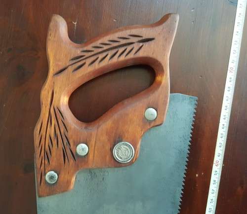 Restored Nicholson Hand Saw (Rip Cut)  USA