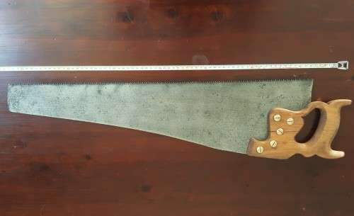 Restored Spear & Jackson Hand Saw (Rip Cut)  Sheffield, England