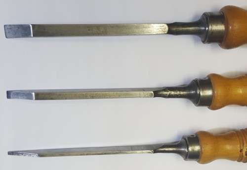 Very Rare - Bracht Mortise Chisels (Set of 3)