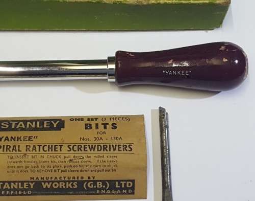 Beautiful Vintage `Yankee` Screw Driver No. 130A (Boxed - For The Collector)