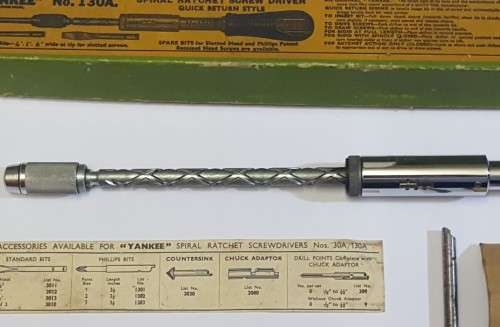 Beautiful Vintage `Yankee` Screw Driver No. 130A (Boxed - For The Collector)