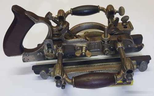 Vintage Stanley Sweetheart No. 55 Combination Plane - With Set Of Cutters