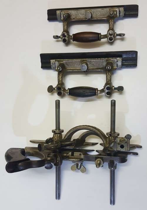 Vintage Stanley Sweetheart No. 55 Combination Plane - With Set Of Cutters